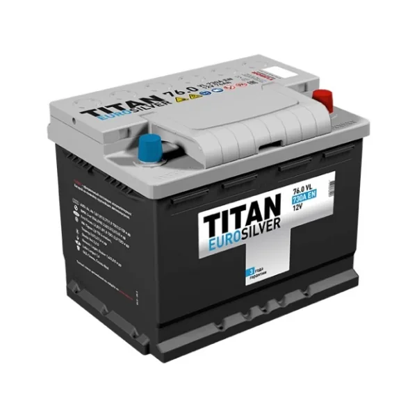 Аккумулятор TITAN Euro Silver 76Ah euro EN700