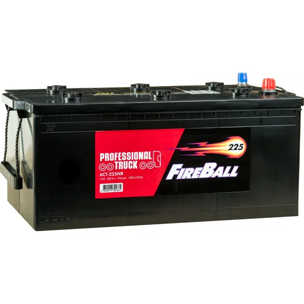 Аккумулятор FIRE BALL 225 Ач 1350 А, прямая полярность, 6ST-225