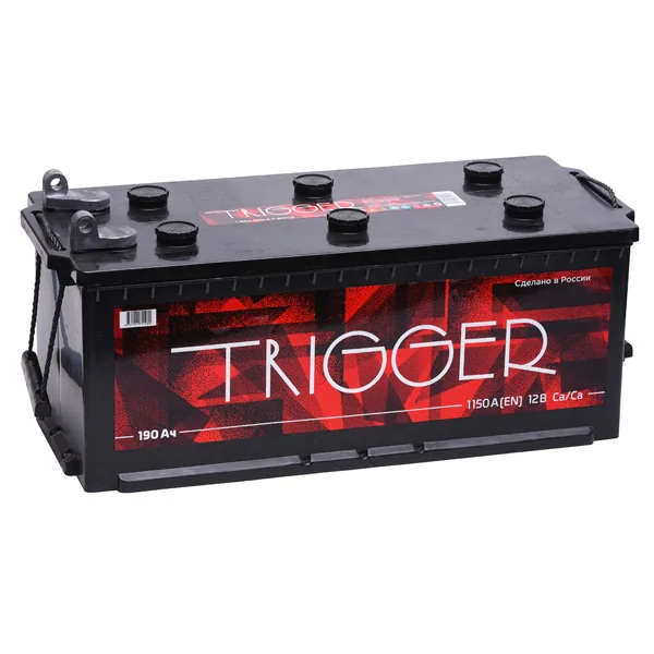 Аккумулятор TRIGGER 190 Ач 1200 А (EN), прямая полярность, 6ST-190