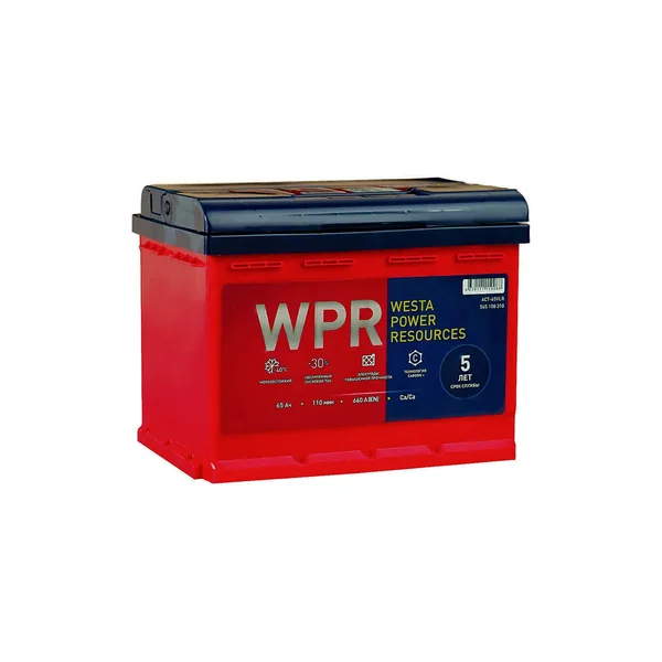 Аккумулятор WPR 65 Ач 660 А (EN), обратная полярность, LN2