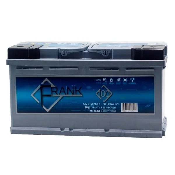 Аккумулятор FRANK 100 Ач 900 А (EN), прямая полярность, LN5