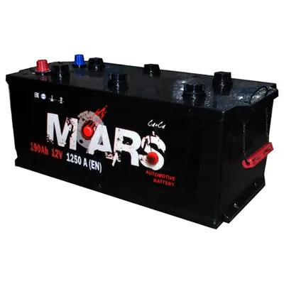 Аккумулятор MARS 190 Ач 1250 А (EN), обратная полярность, 6ST-190