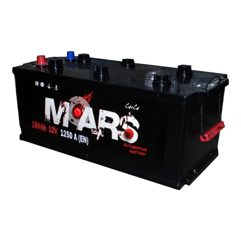 Аккумулятор MARS 190 Ач 1250 А (EN), обратная полярность, 6ST-190