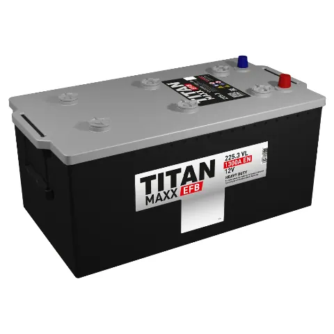 Аккумулятор TITAN MAXX 225 Ач 1300 А (EN), обратная полярность, 6ST-225