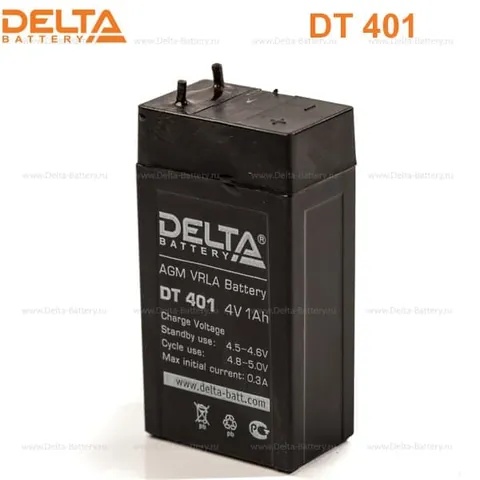 Аккумулятор DELTA 1 Ач, 35x22x69