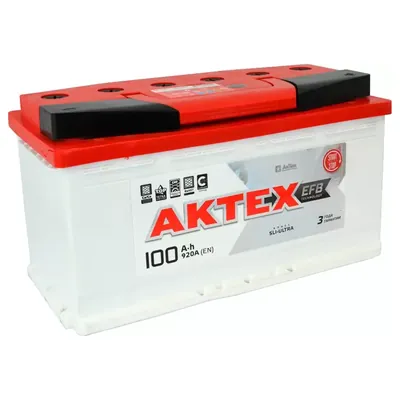Аккумулятор АКТЕХ 100 Ач 920 А (EN), обратная полярность, LN5
