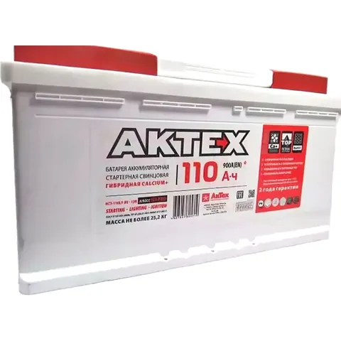 Аккумулятор АКТЕХ 110 Ач 850 А (EN), обратная полярность, LN5