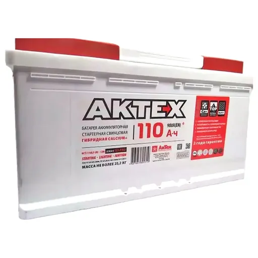 Аккумулятор АКТЕХ 110 Ач 850 А (EN), обратная полярность, LN5