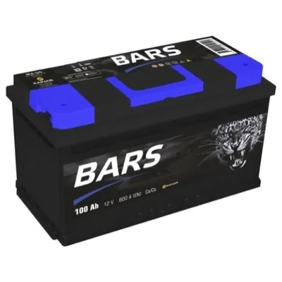 Аккумулятор BARS Premium 100 Ач 800 А (EN), прямая полярность, LN5