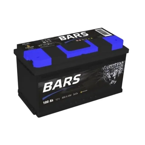 Аккумулятор BARS Premium 100 Ач 800 А (EN), прямая полярность, LN5