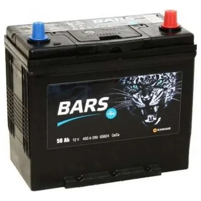 Аккумулятор BARS Asia 50 Ач 450 А (EN), обратная полярность, B24