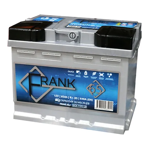 Аккумулятор FRANK 65 Ач 650 А (EN), обратная полярность, LBN2