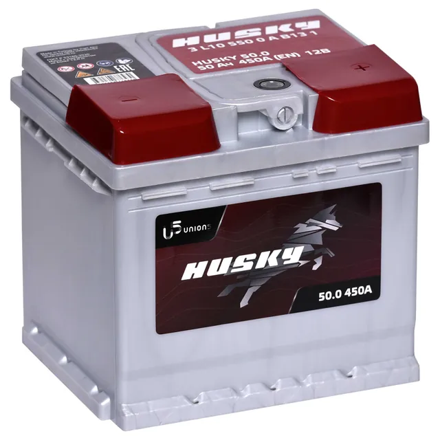 Аккумулятор HUSKY 50 Ач 450 А (EN), обратная полярность, LN1