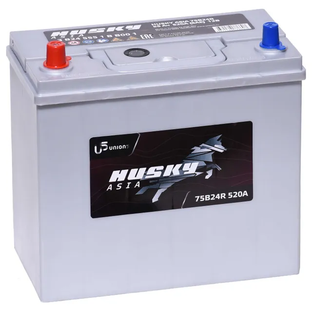 Аккумулятор HUSKY 55 Ач 520 А (EN), прямая полярность, B24