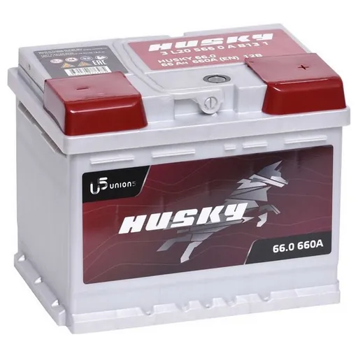Аккумулятор HUSKY 66 Ач 660 А (EN), обратная полярность, LN2