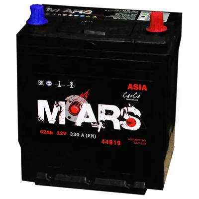 Аккумулятор MARS 42 Ач 350 А (EN), обратная полярность, B19
