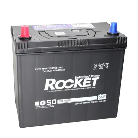 Аккумулятор ROCKET 55 Ач 520 А (EN), прямая полярность, B24