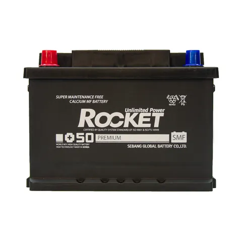 Аккумулятор ROCKET 62 Ач 520 А (EN), прямая полярность, LN2