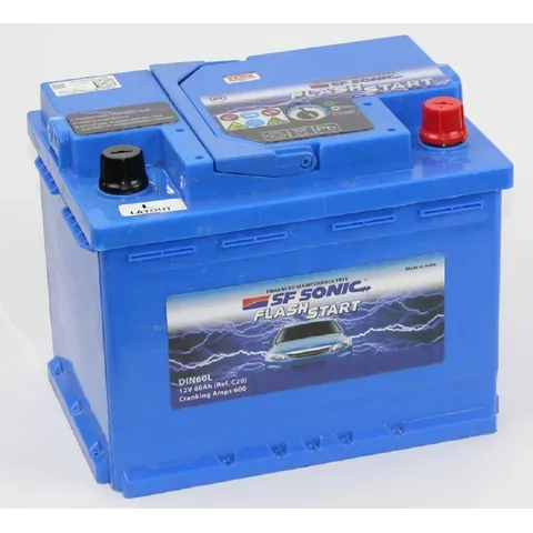 Аккумулятор SF SONIC Flash Start 60 Ач 600 А (EN), прямая полярность, LN2