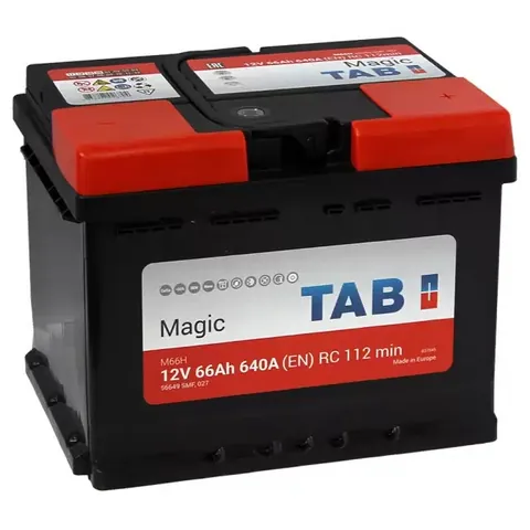 Аккумулятор TAB Magic 66 Ач 640 А (EN), обратная полярность, LN2
