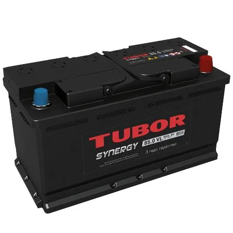 Аккумулятор TUBOR SYNERGY 85 Ач 800 А (EN), обратная полярность, LBN4